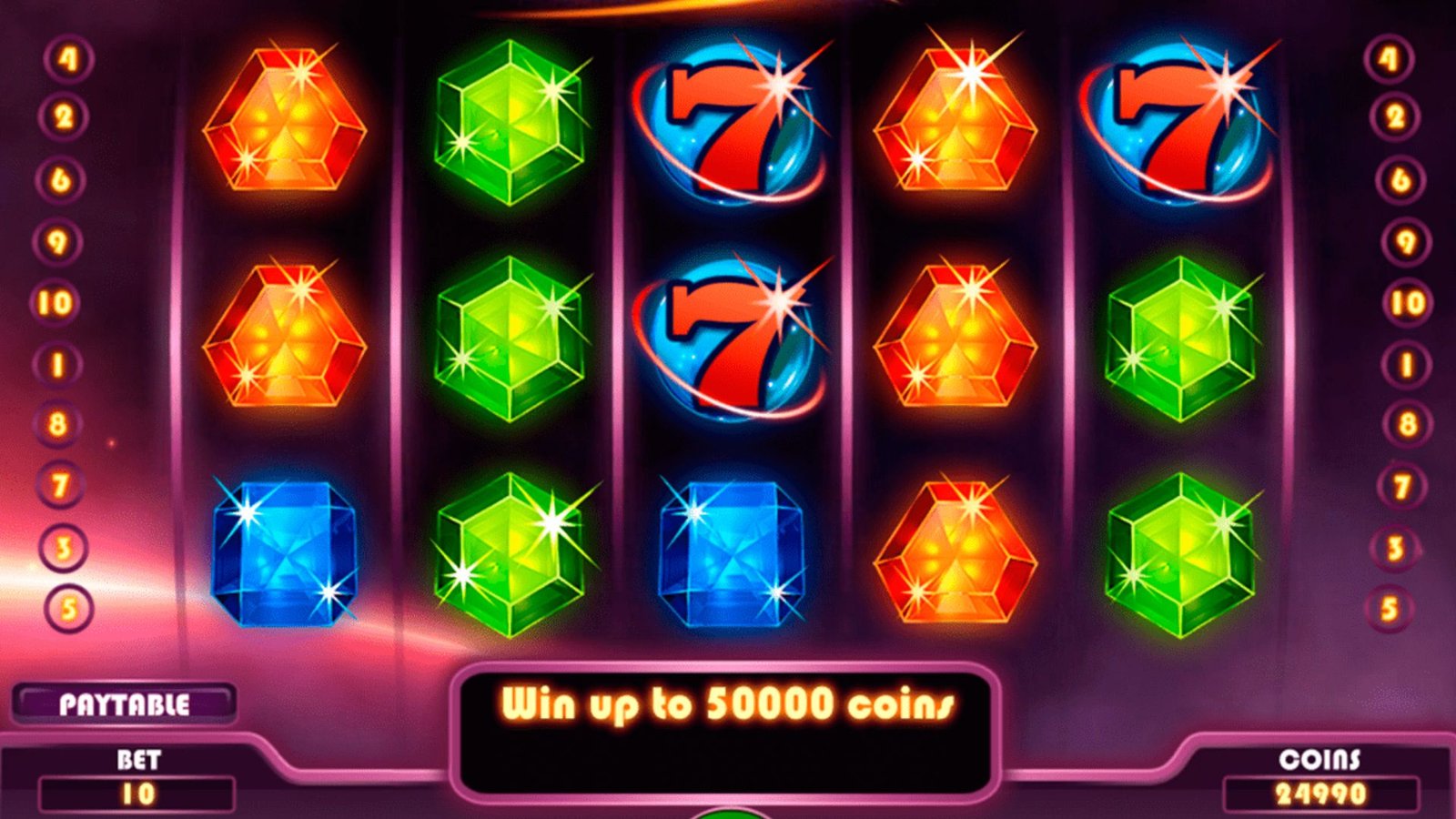 Starburst by NetEnt, one of the Online Slots with Free Spins