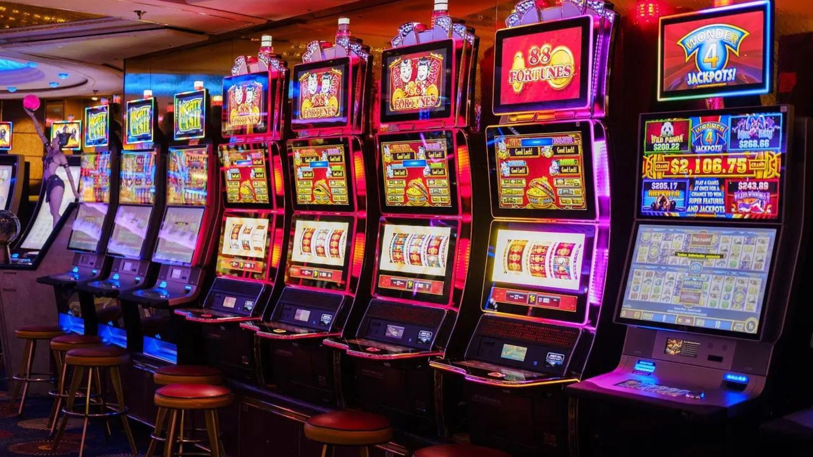  Online Slot Volatility being shown on slot machines